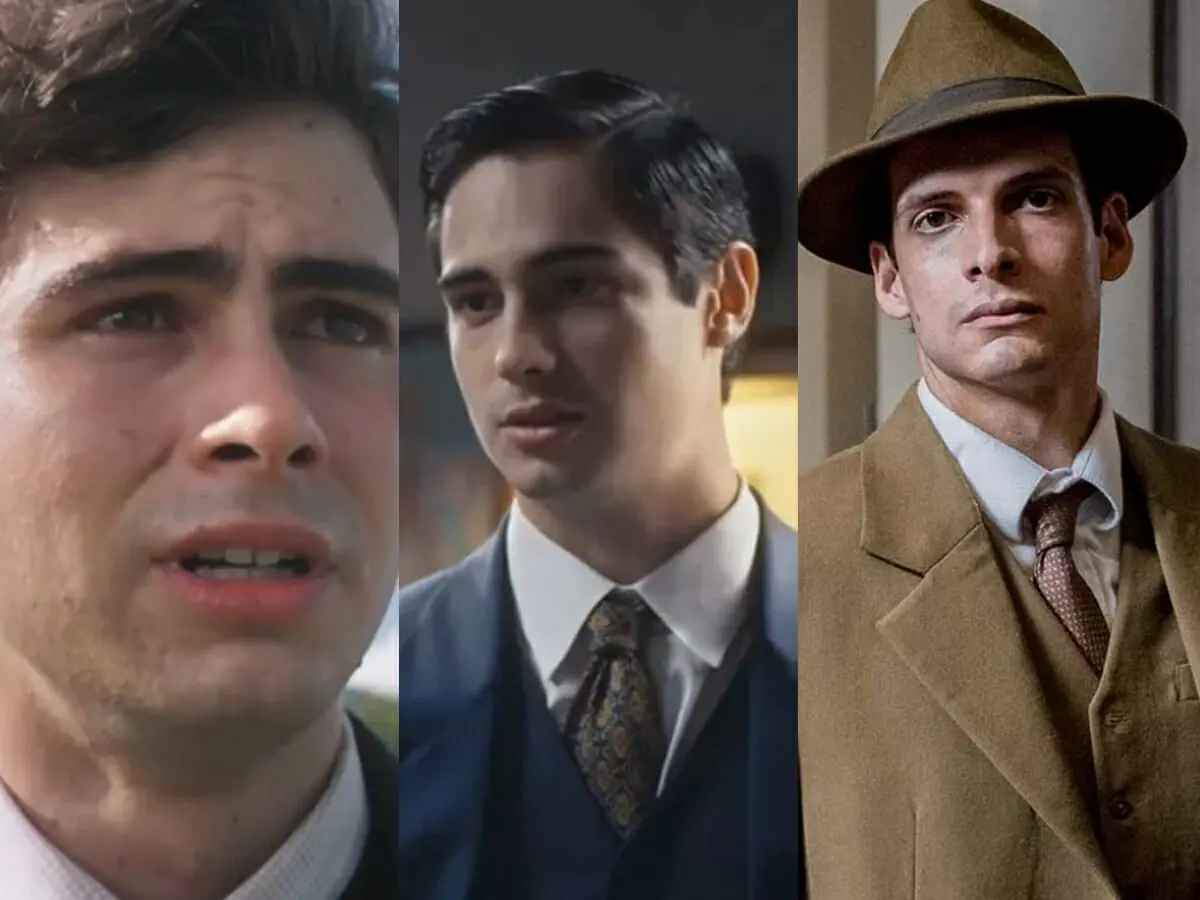Davi (Rafael Vitti), Joaquim (Danilo Mesquita) e Rafael (Fabrício Belsoff) de Além da Ilusão