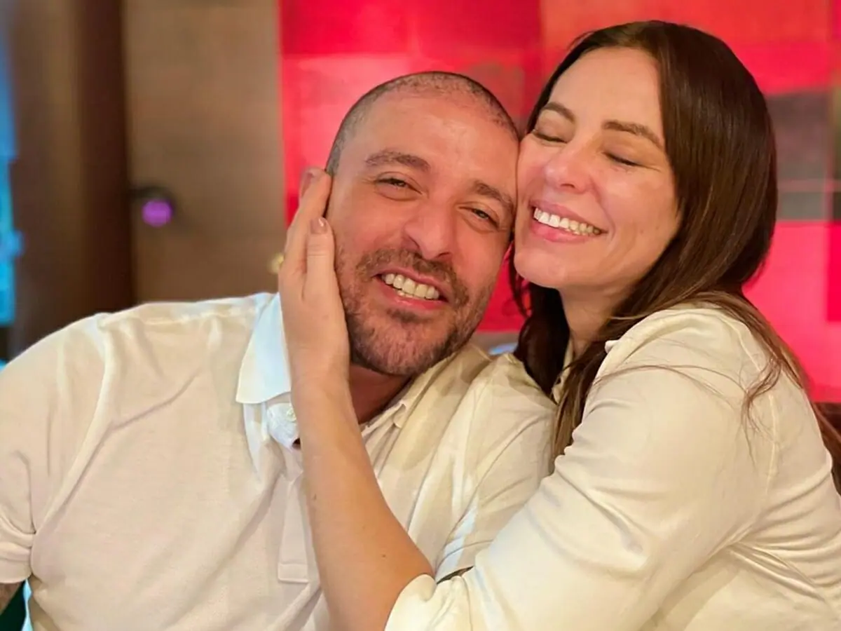 Diogo Nogueira e Paolla Oliveira