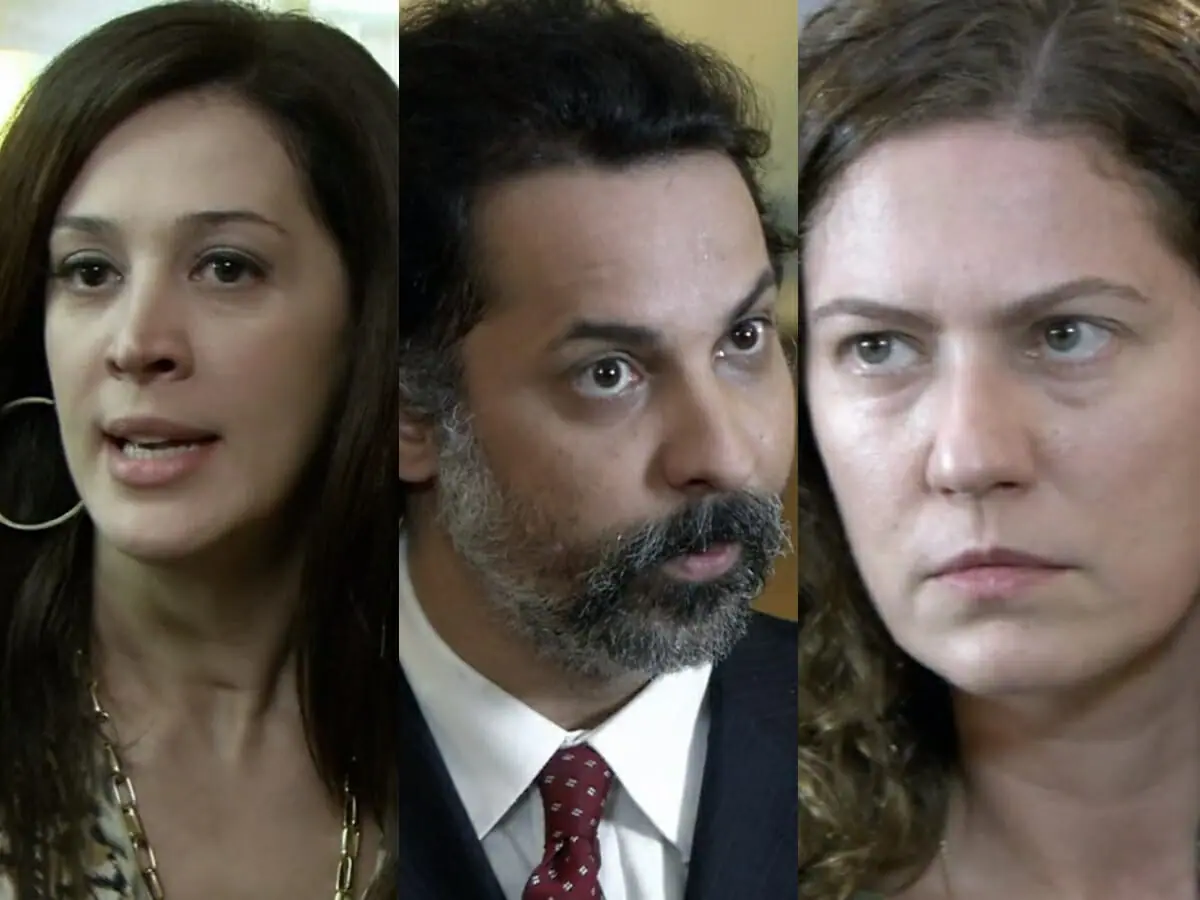 Donatela (Claudia Raia) e Flora (Patrícia Pillar) de A Favorita