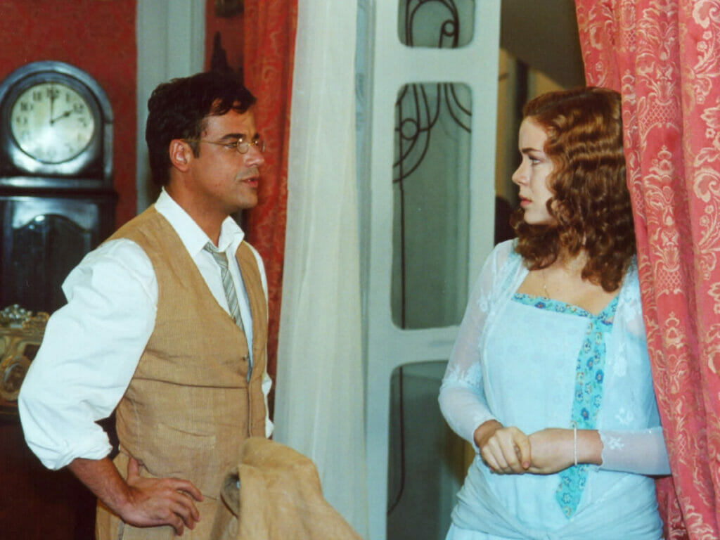 Edmundo (Ângelo Antônio) e Bianca (Leandra Leal)