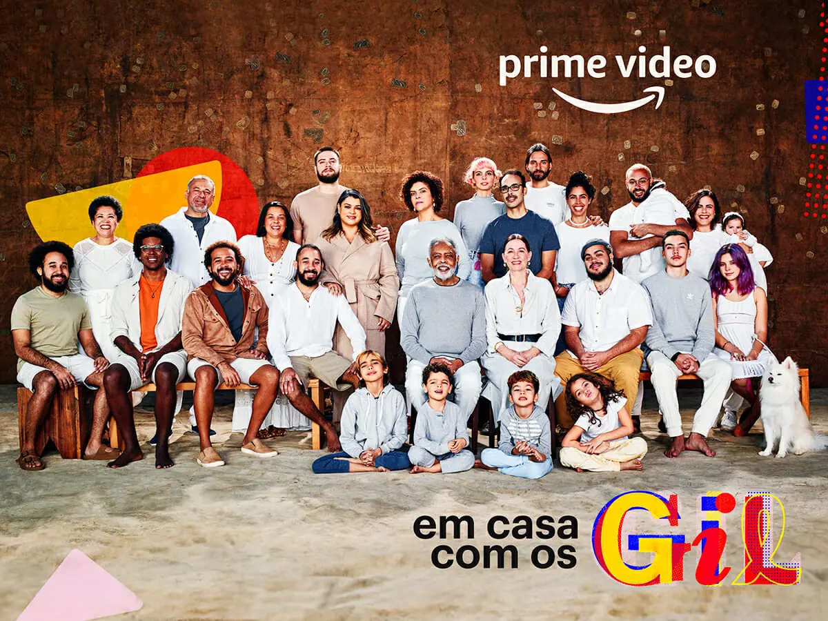 Família Gil estrelam a série documental Em Casa com os Gil