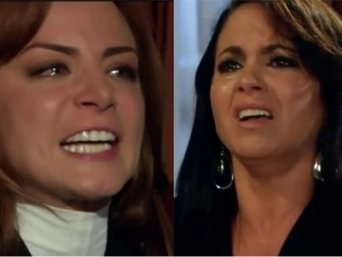 Fernanda (Silvia Navarro) e Bárbara (Lucero) de Amanhã é Para Sempre