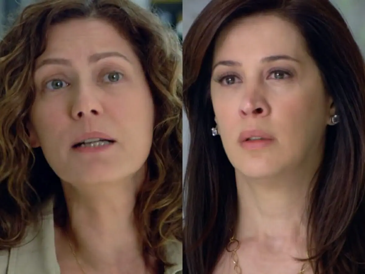Flora (Patrícia Pillar) e Donatela (Claudia Raia) de A Favorita