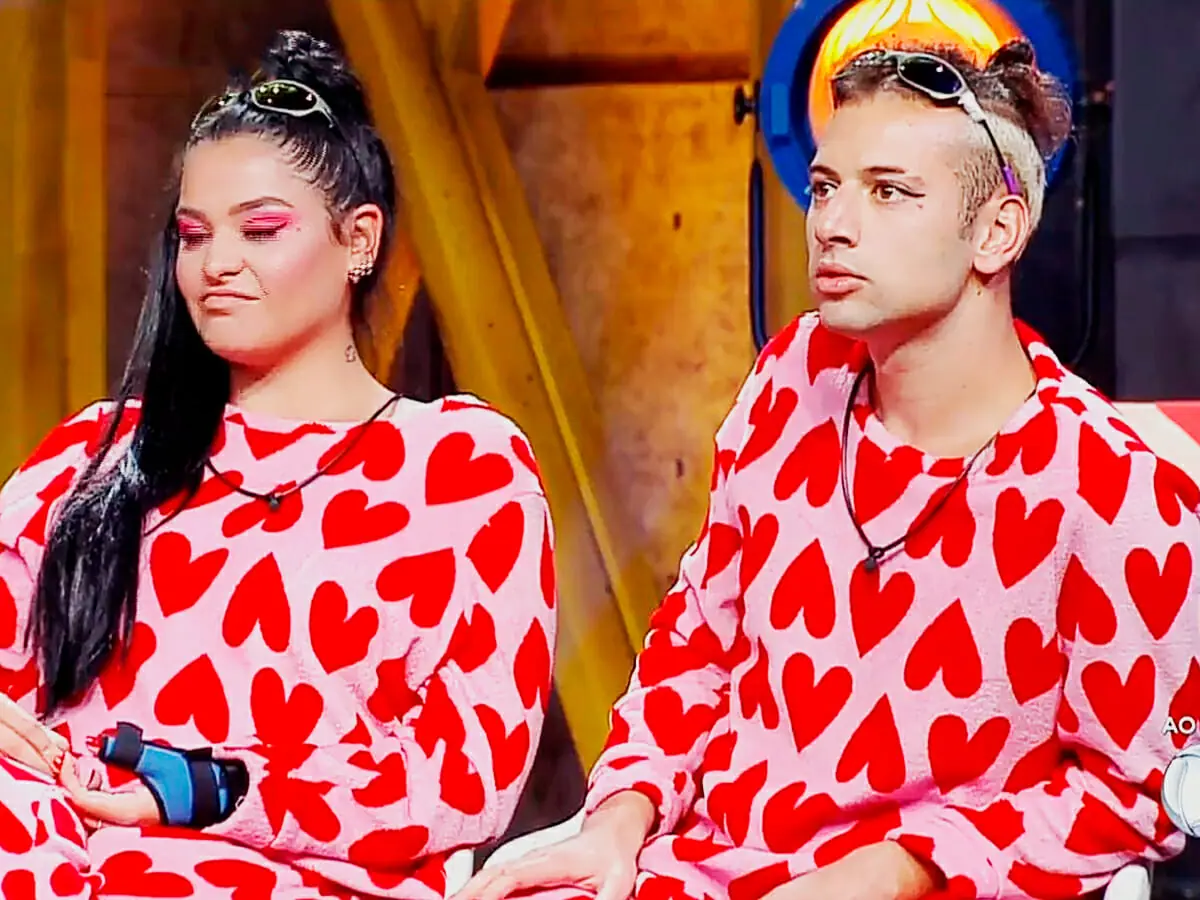 Gabi Augusto e Cartolouco são eliminados do Power Couple Brasil 6