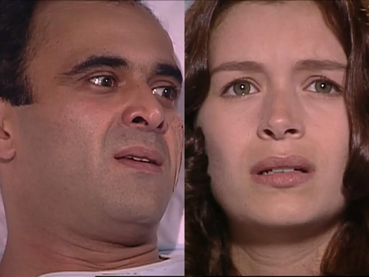 Lúcio Malaver (Delano Avelar) e Esmeralda (Bianca Castanho) de Esmeralda