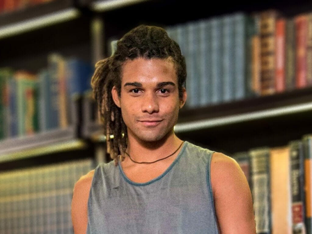 Marcelo (Lucas Leto) na novela Pantanal