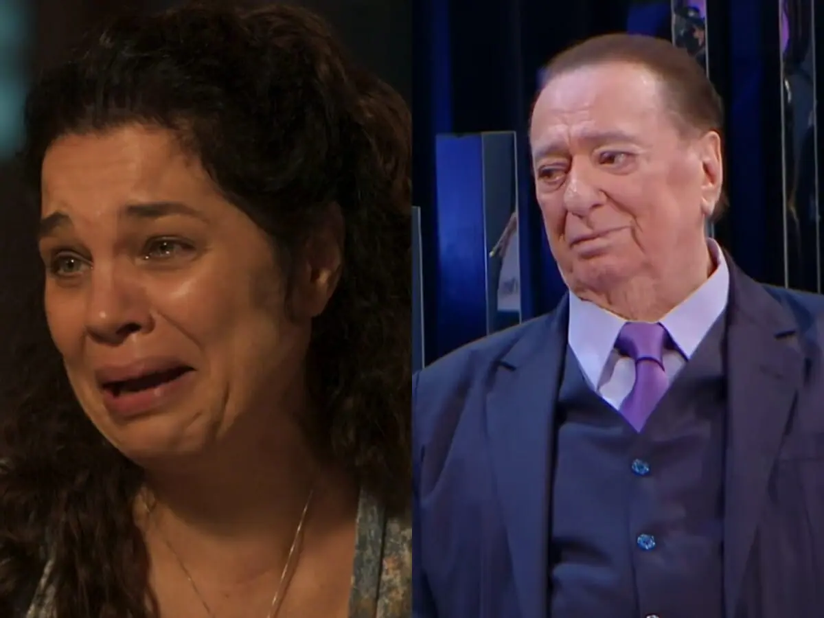 Maria Bruaca (Isabel Teixeira) de Pantanal e Raul Gil