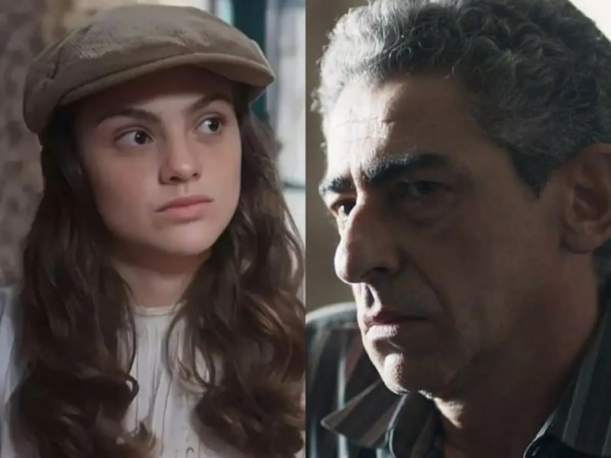 Olívia (Debora Ozório) e Benê (Claudio Jaborandy) de Além da Ilusão