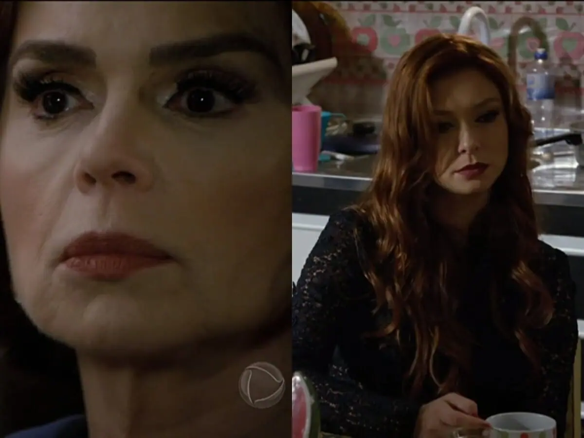 Olympia (Françoise Forton) e Poderosa (Day Mesquita) de Amor Sem Igual