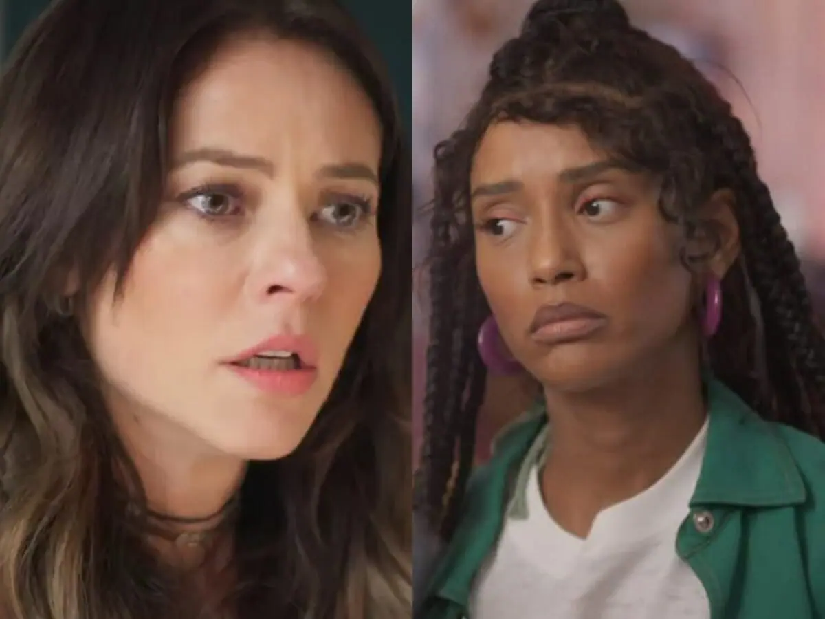 Pat (Paolla Oliveira) e Anita (Taís Araujo) de Cara e Coragem