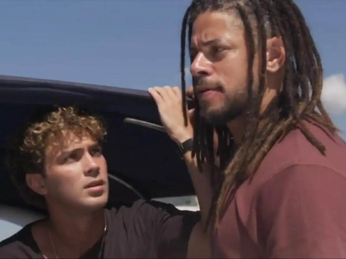Rico (André Luiz Frambach) e Ítalo (Paulo Lessa) de Cara e Coragem