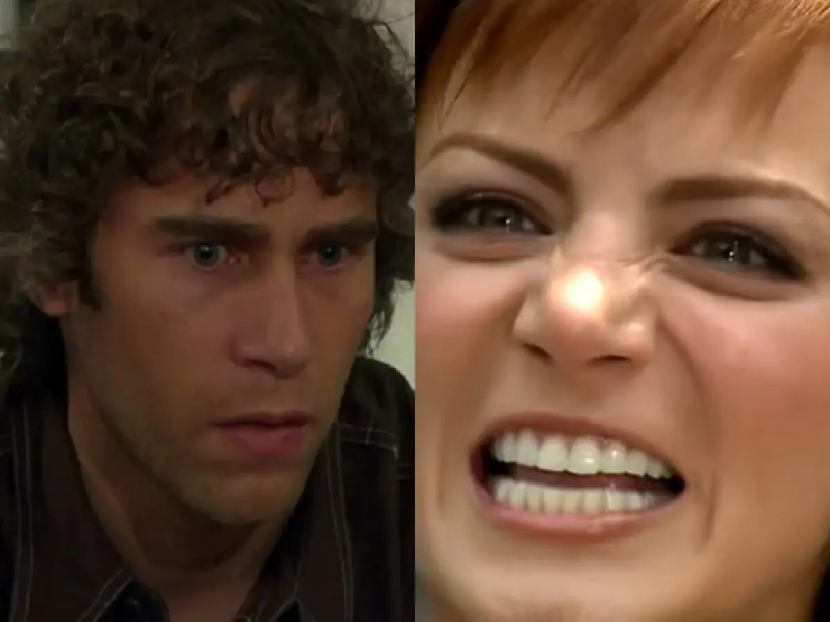 Santiago (Carlos de la Moto) e Fernanda (Silvia Navarro) de Amanhã é Para Sempre