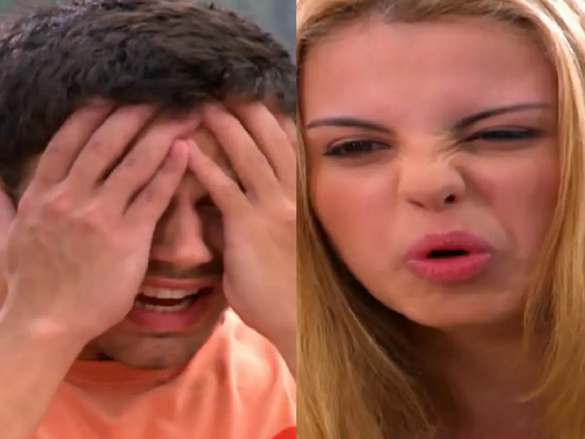 Fred (Duda Nagle) e Kelly (Stephany Brito em Páginas da Vida