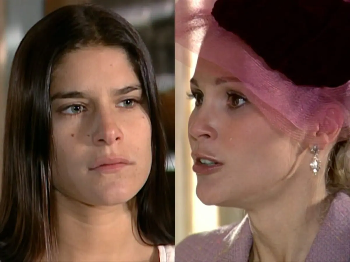 Serena (Priscila Fantin) e Cristina (Flávia Alessandra) de Alma Gêmea