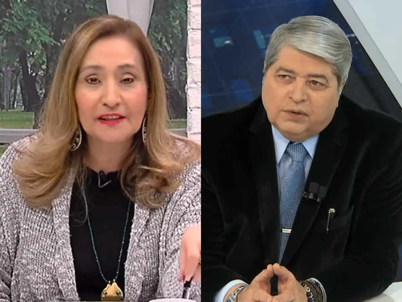 Sônia Abrão e Datena