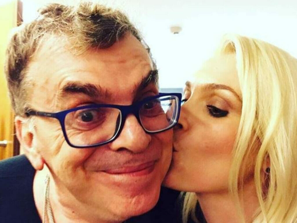 Walcyr Carrasco e Flávia Alessandra