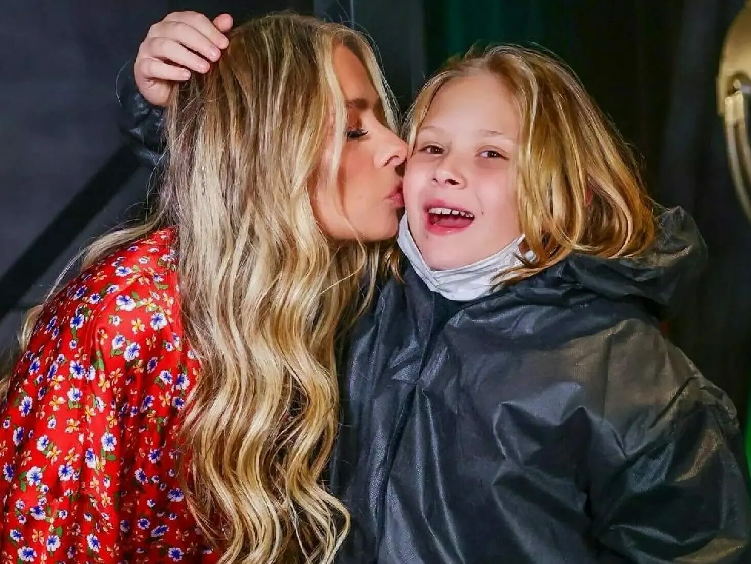 Adriane Galisteu e o filho, Vittório Iódice