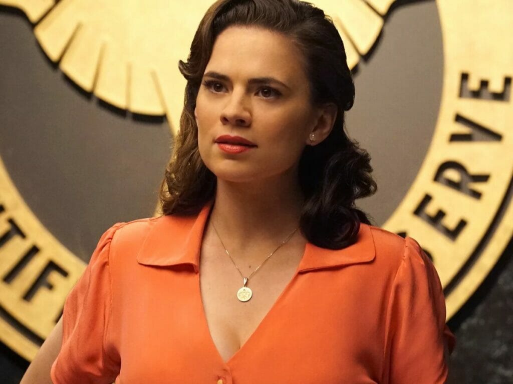 Hayley Atwell na série Agente Carter