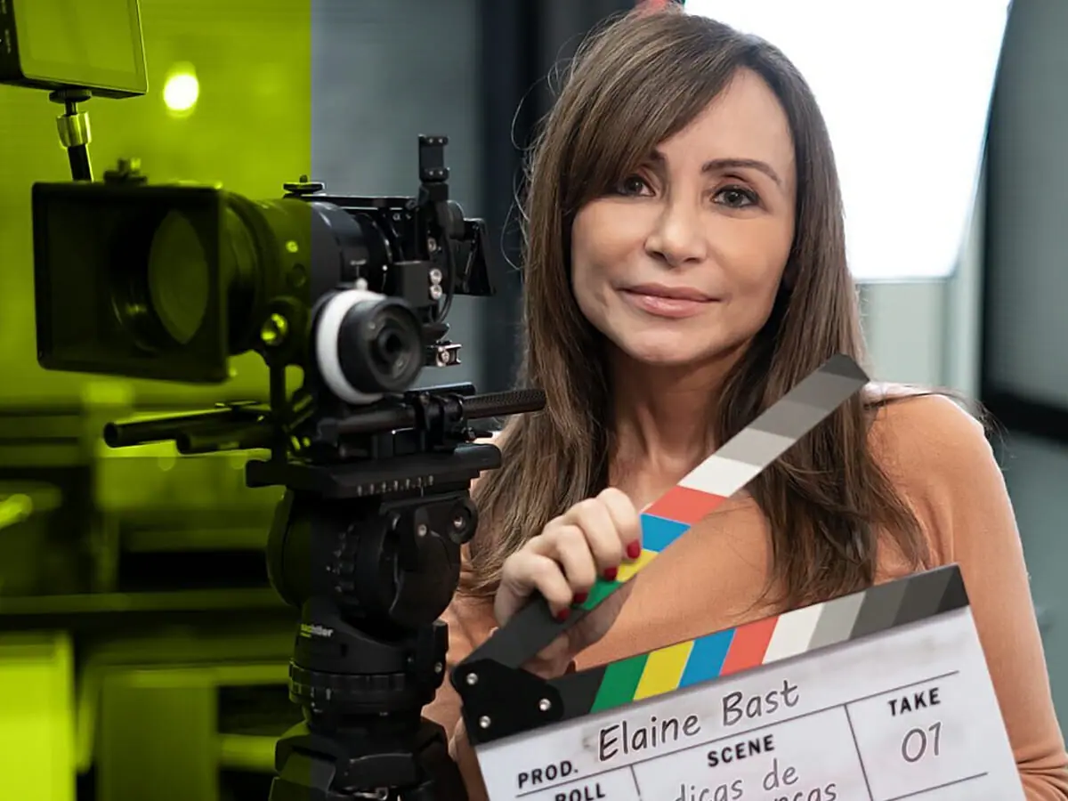 A jornalista Elaine Bast