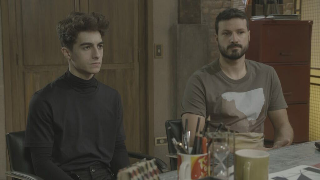 Personagens Marcelo e Éric