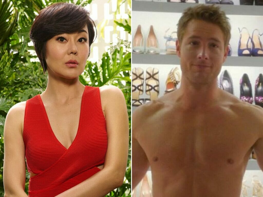 Yunjin Kim e Justin Hartley na série Mistresses