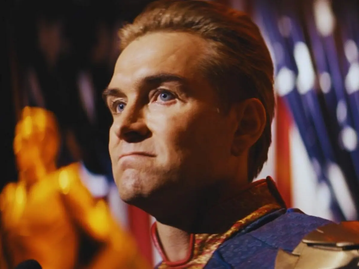Antony Starr na pele do Capitão Pátria na 3ª temporada de The Boys