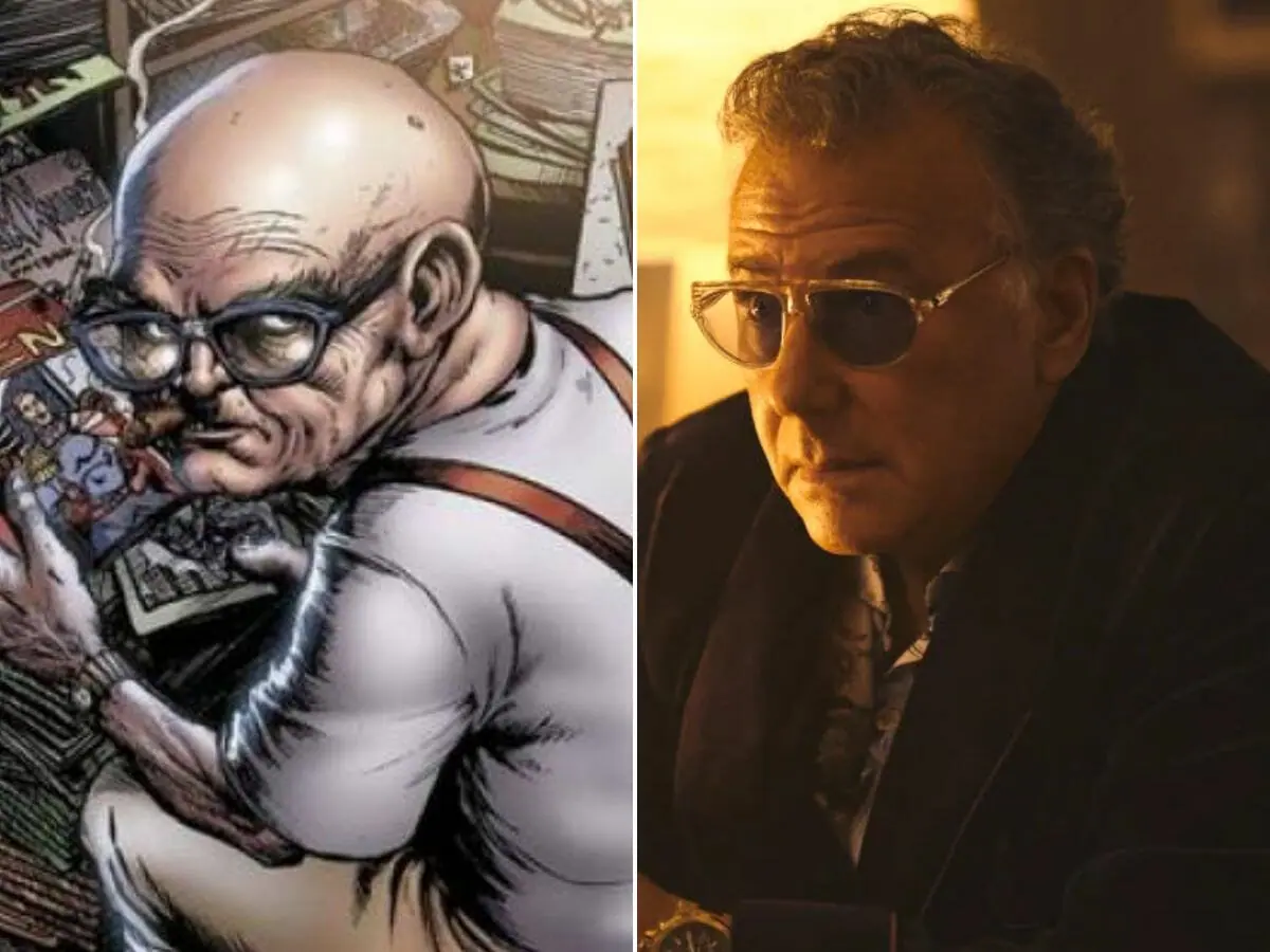 Legend na HQ de The Boys e o ator Paul Reiser, que vai interpretá-lo na série