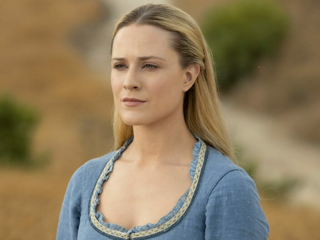 Evan Rachel Wood na pele de Dolores