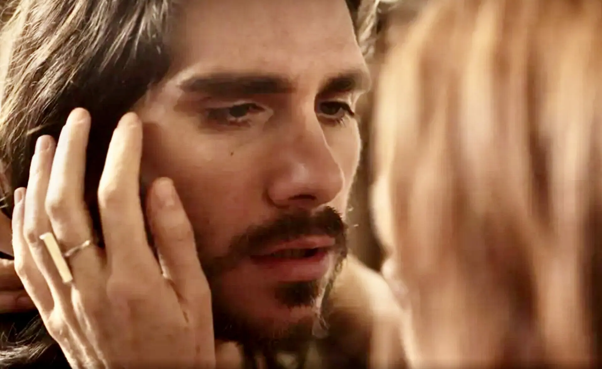 Irma (Camila Morgado) e Trindade (Gabriel Sater) de Pantanal