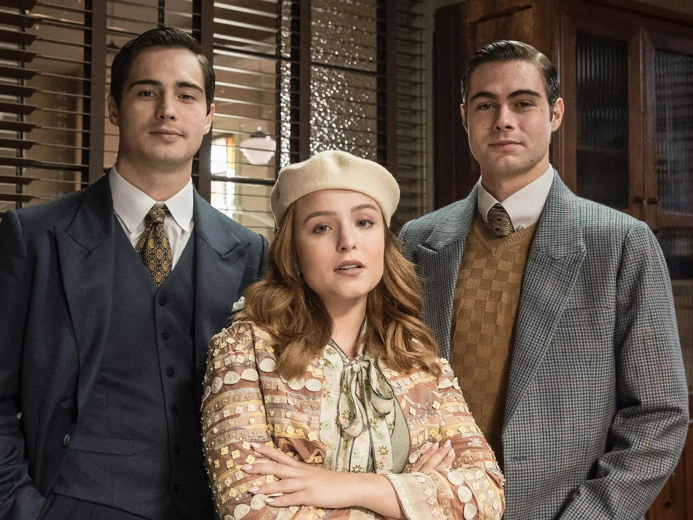 Joaquim ( Danilo Mesquita ), Isadora ( Larissa Manoela ) e Davi ( Rafael Vitti ).