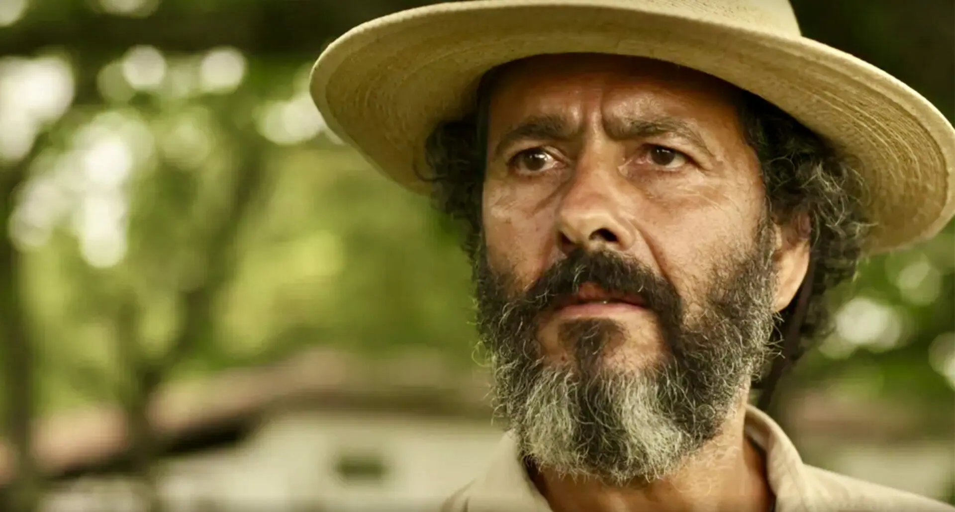 José Leôncio (Marcos Palmeira) em Pantanal