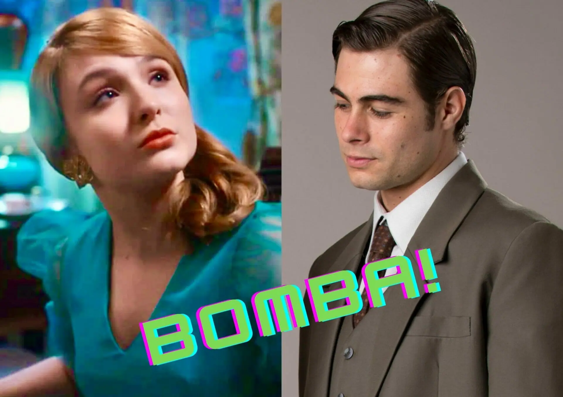 Isadora (Larissa Manoela) e Davi (Rafael Vitti) de Além da Ilusão
