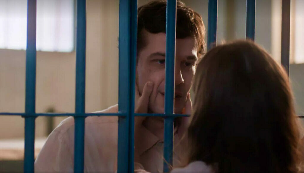 Ol&iacute;via (D&eacute;bora Oz&oacute;rio) e Ten&oacute;rio (Jayme Matarazzo) em Al&eacute;m da Ilus&atilde;o