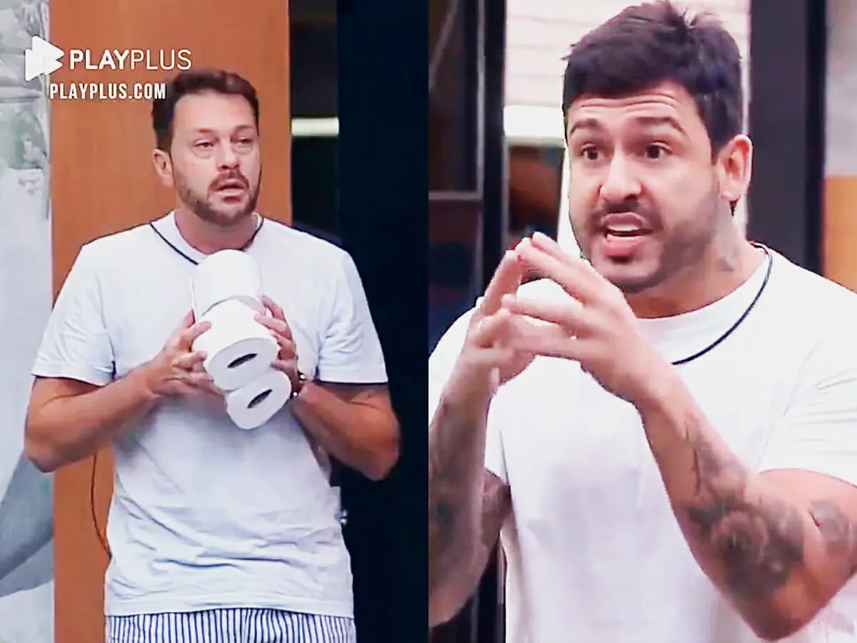 Albert e Hadad discutem no Power Couple Brasil 6