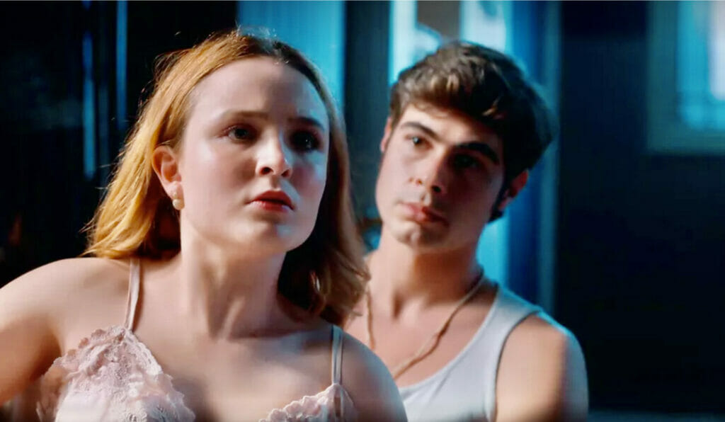Isadora (Larissa Manoela) e Davi (Rafael Vitti) de Além da Ilusão