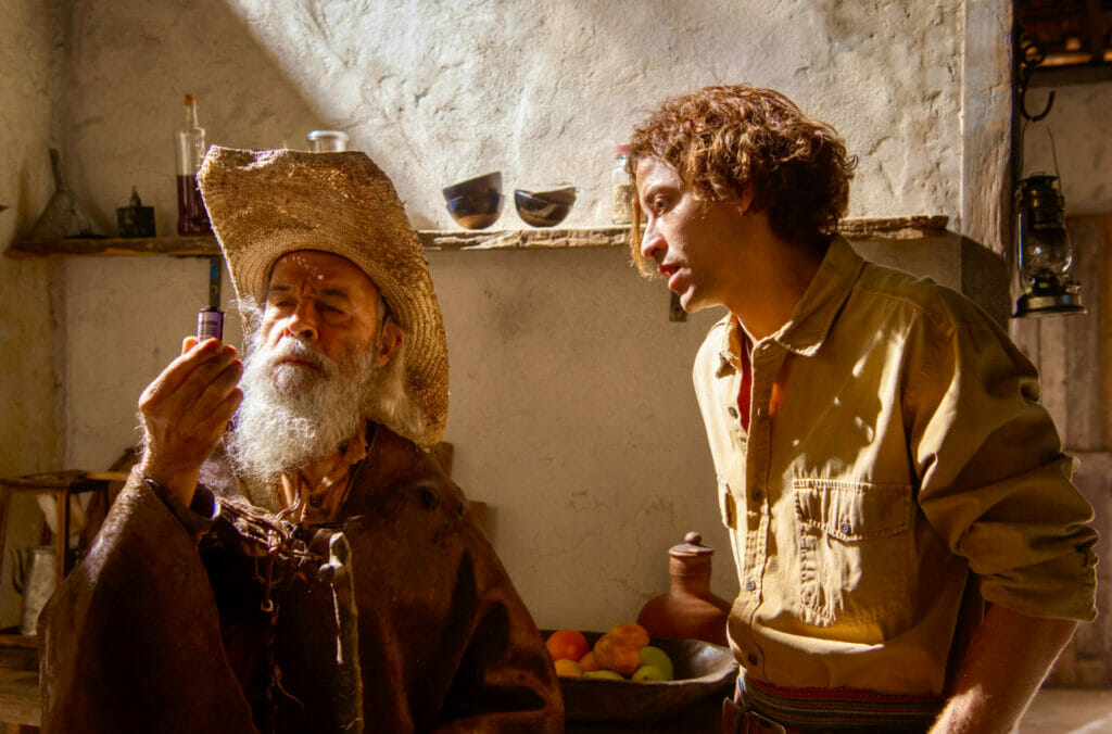 Jove (Jesu&iacute;ta Barbosa) e Velho do Rio (Osmar Prado) de Pantanal