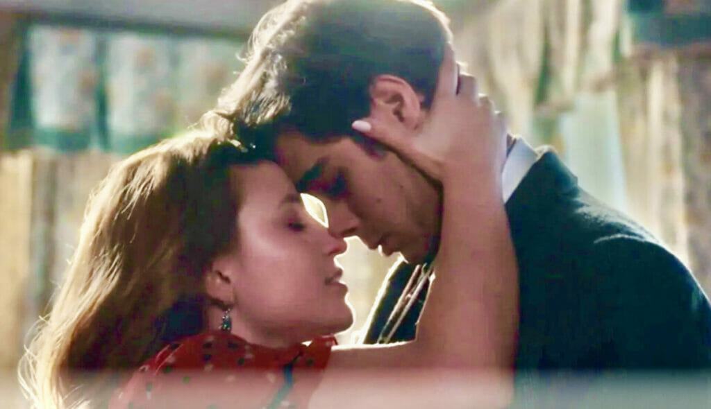Davi (Rafa Vitti) e Isadora (Larissa Manoela) em Além da Ilusão