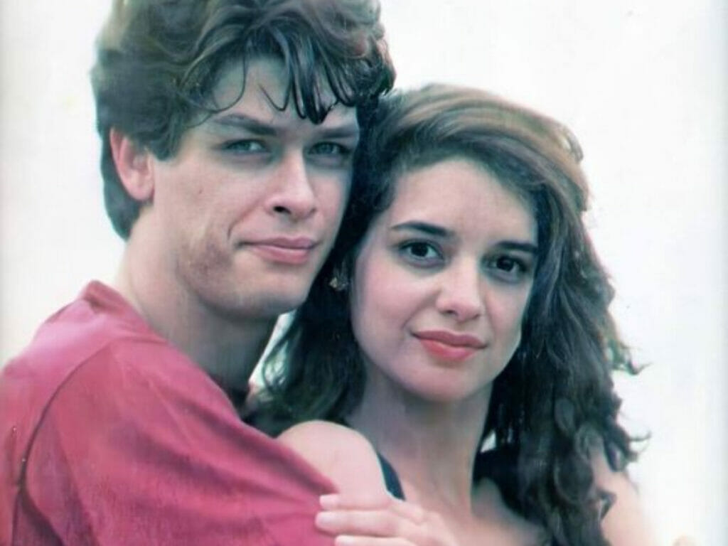 Daniella Perez e Fábio Assunção