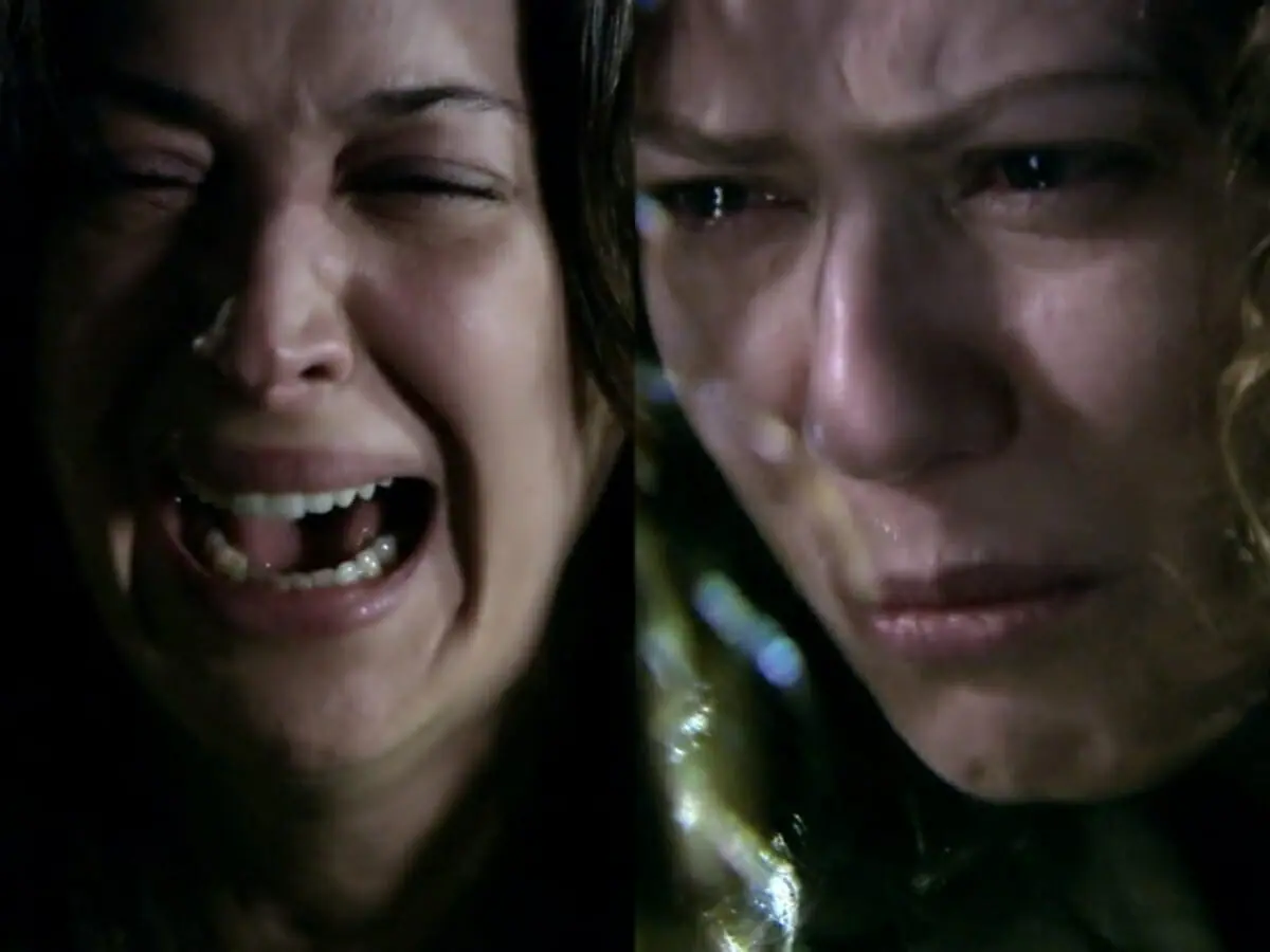 Donatela (Claudia Raia) e Flora (Patrícia Pillar) de A Favorita