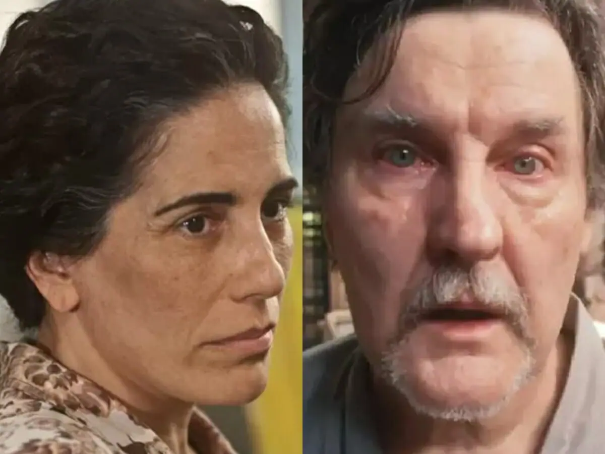 Nise da Silveira (Gloria Pires) e Matias (Antonio Calloni) de Além da Ilusão
