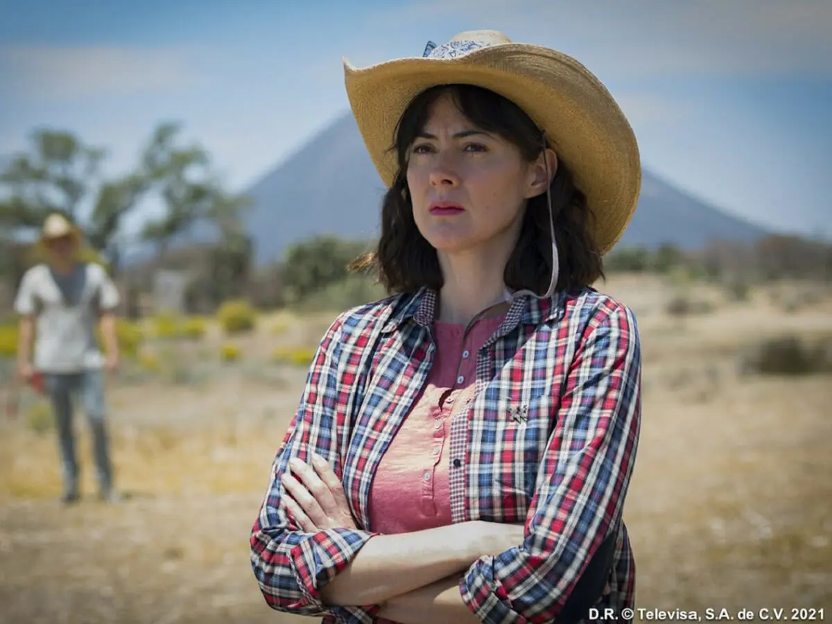 Joana (Verónica Jaspeado) em A Desalmada