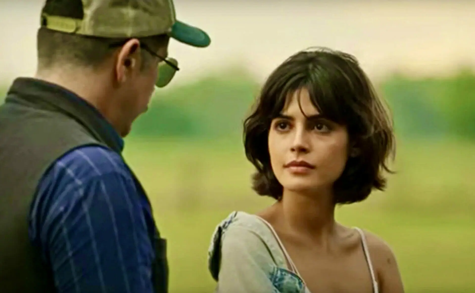 Tenório (Murilo Benício) e Guta (Julia Dalavia) em Pantanal