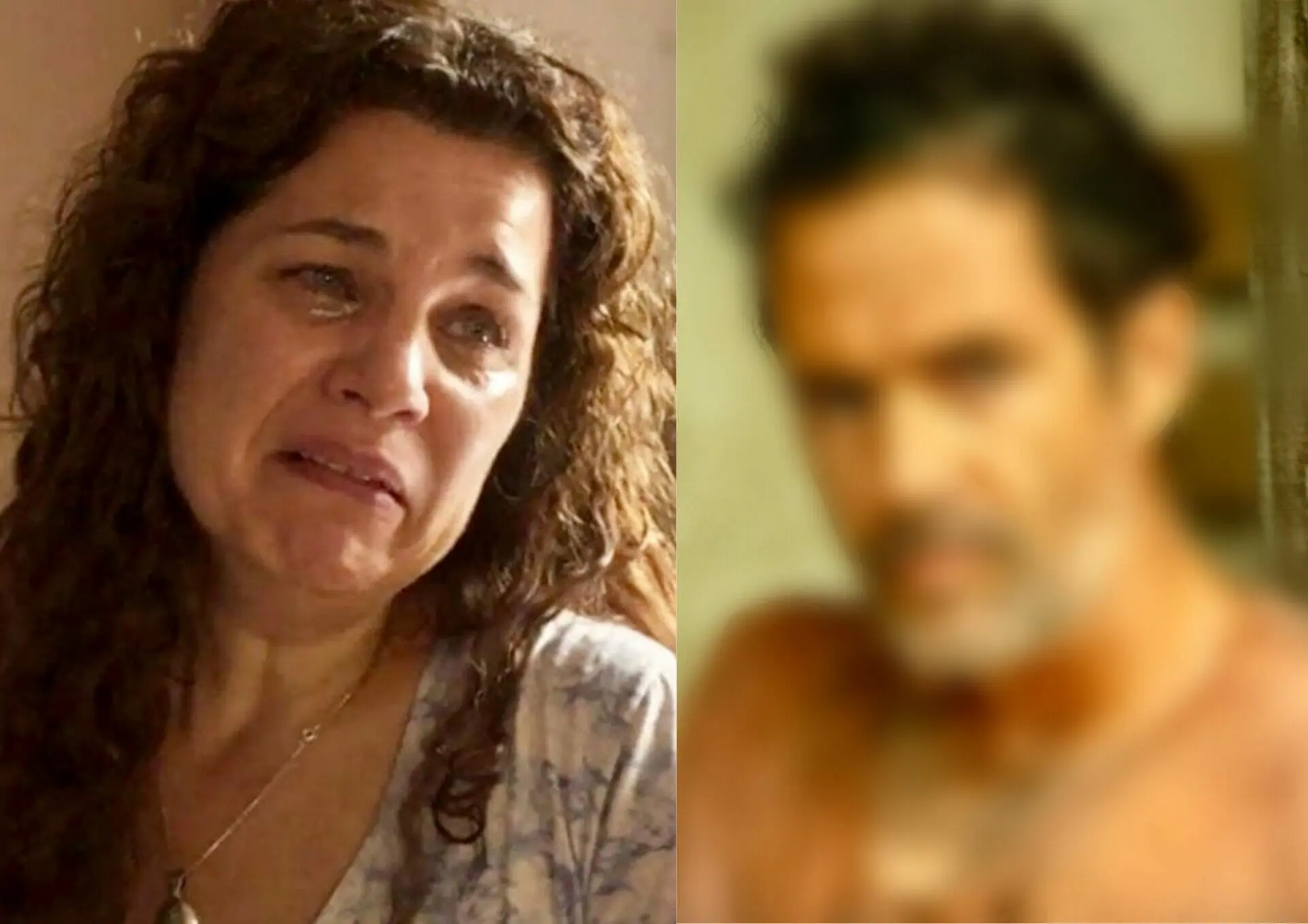 Maria Bruaca (Isabel Teixeira) e Solano (Rafa Sieg) em Pantanal