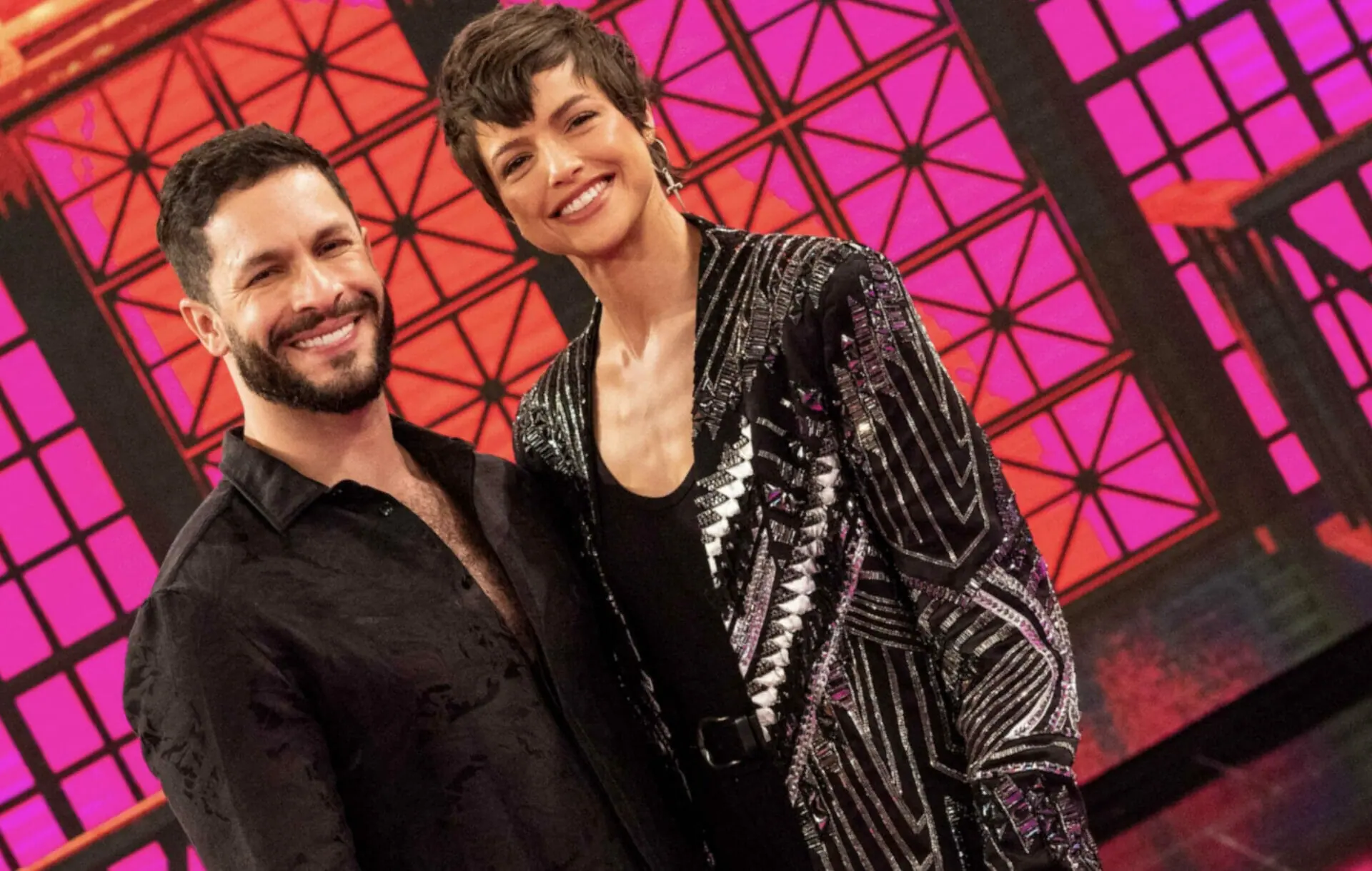 Rainer Cadete e Agatha Moreira participam da Batalha do Lip Sync