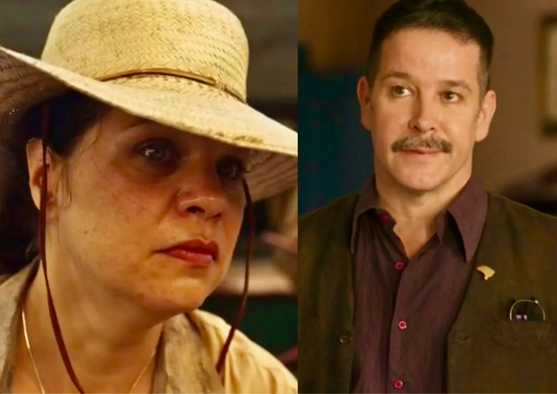 Maria Bruaca (Isabel Teixeira) e Tenório (Murilo Benício) em Pantanal