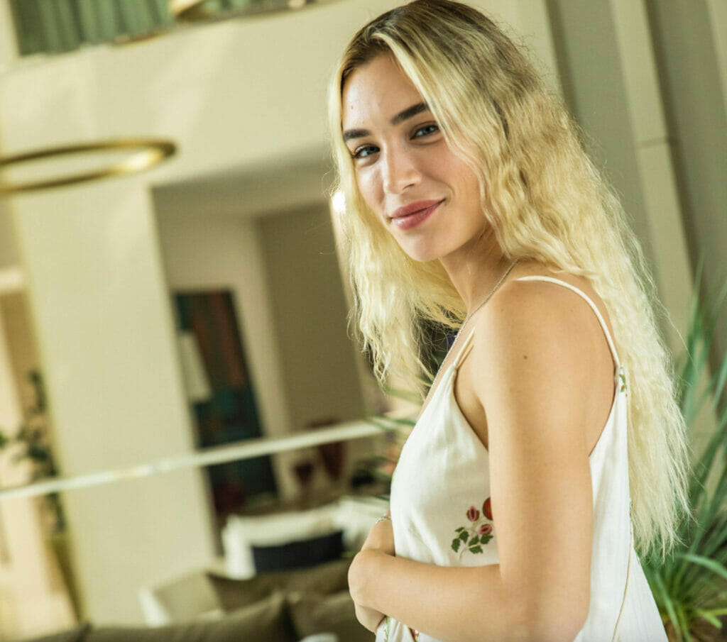 Érica (Marcela Fetter) em Pantanal