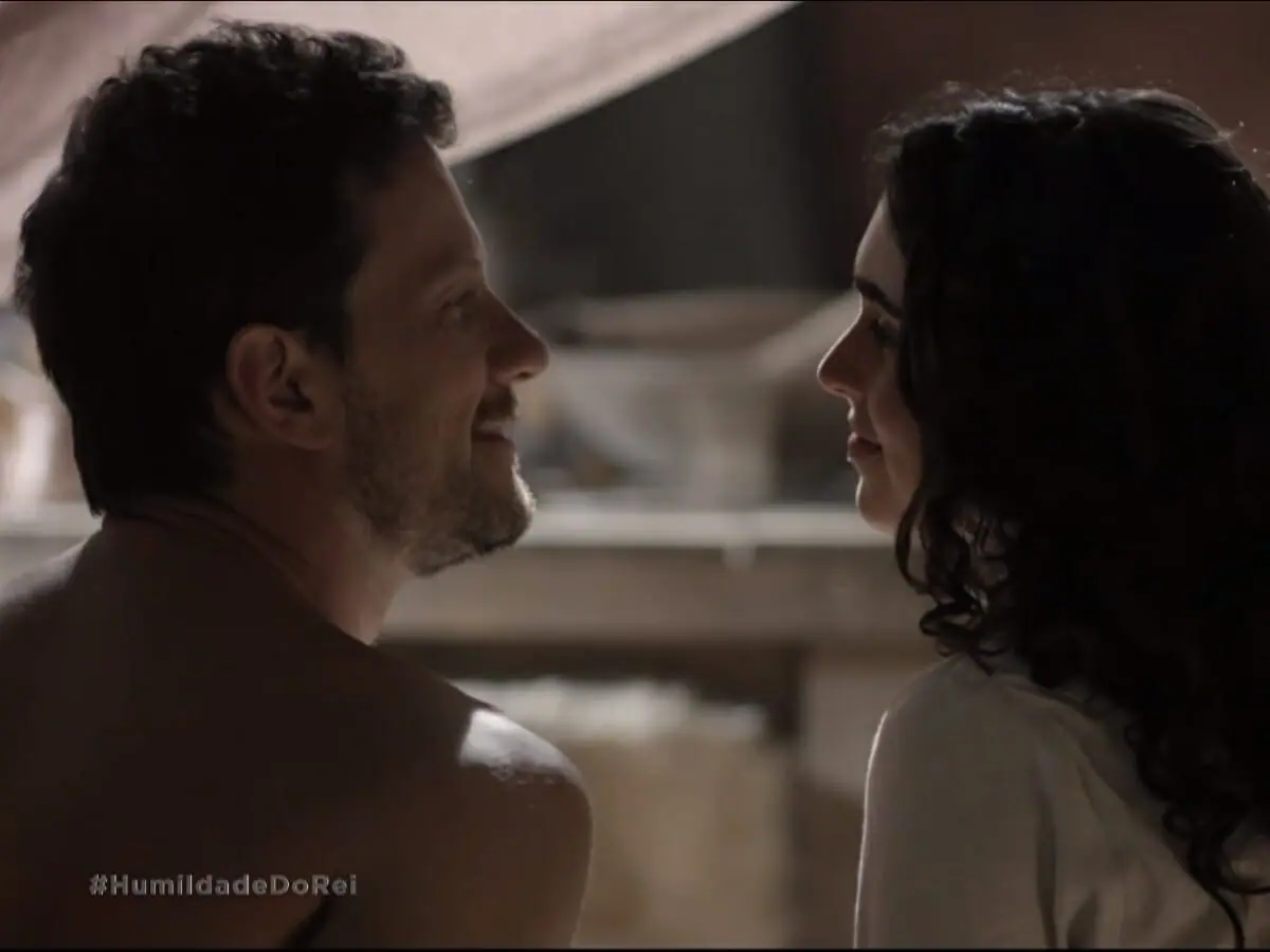 Abner (Dudu Pelizzari) e Darim (Vicky Valentim) de Reis