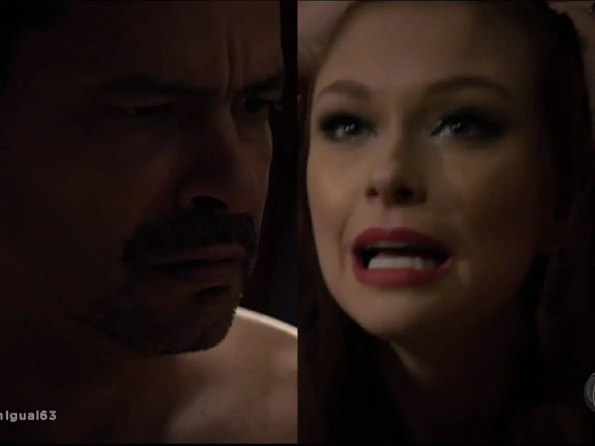 Bernardo (Heitor Martinez) e Poderosa (Day Mesquita) de Amor Sem Igual