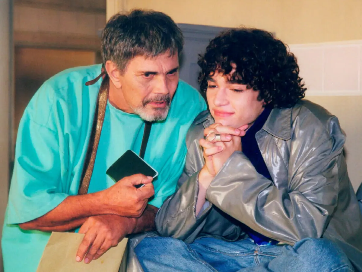 Caio Blat e Tarcísio Meira