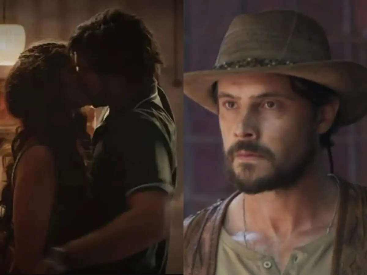 Candoca (Isadora Cruz), Tertulinho (Renato Goés) e Zé Paulino (Sergio Guizé) de Mar do Sertão